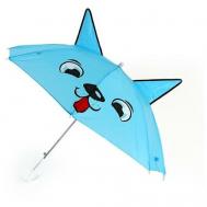 Зонт-трость , голубой Funny Toys
