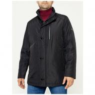 Куртка , демисезон/зима, силуэт прямой, размер 48, черный Pierre Cardin