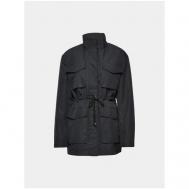 Куртка  , размер 38, черный Han Kjobenhavn