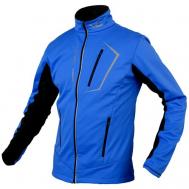 Куртка , силуэт прямой, ветрозащитная, влагоотводящая, без капюшона, мембранная, размер XS, синий VICTORY CODE