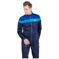 Куртка , средней длины, силуэт прямой, карманы, подкладка, ветрозащитная, водонепроницаемая, размер 50/L, голубой, синий NORDSKI
