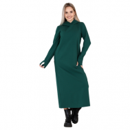 Платье , размер 46, зеленый Elena Tex