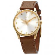 Наручные часы  Наручные часы G-Timeless YA1265022, коричневый Gucci