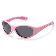 Солнцезащитные очки , бабочка, оправа: пластик, для женщин, розовый Polaroid