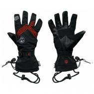 Перчатки , размер L, черный, красный Finntrail