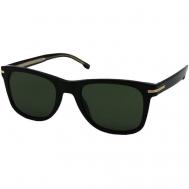 Солнцезащитные очки , вайфареры, с защитой от УФ, для мужчин, черный BOSS
