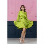 Платье , размер 42, зеленый Mistero