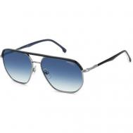 Солнцезащитные очки , бабочка, оправа: металл, для мужчин, голубой Carrera