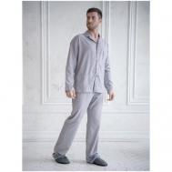 Пижама , размер XL, серый Pijama story
