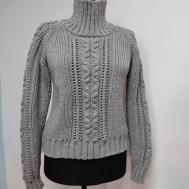 Свитер, размер 42/46, серый Just Knitting