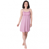 Сорочка  средней длины, без рукава, трикотажная, размер 54, розовый Ш'аrliзе