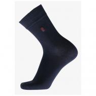 Мужские носки , 4 пары, классические, размер 25, синий Pantelemone