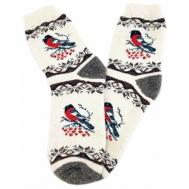 Носки , размер 37-40, черный, серый, белый, красный Рассказовские носки