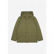 куртка , демисезон/зима, силуэт прямой, капюшон, карманы, размер L, зеленый Marc O'Polo