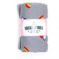 Носки , размер 35-39, серый Socks'n'Roll