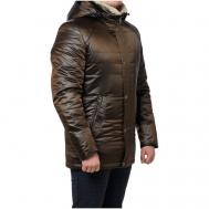 куртка , размер 54, коричневый NOWALL MEN