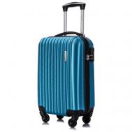 Умный чемодан  Krabi, 50 л, размер M, синий L'Case