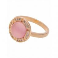 Кольцо с розовым кошачьим глазом "Луна" Lotus Jewelry