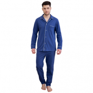 Пижама , размер 62, синий Lika Dress