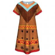 Платье юной Скво (14517) 152 см Bambolo