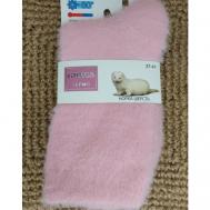 Женские носки  средние, утепленные, размер 37-41, розовый GDMGS