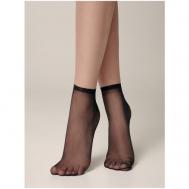 Женские носки , 8 den, размер 23-25, бежевый CONTE ELEGANT