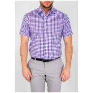 Рубашка , размер 174-184/44, фиолетовый Greg