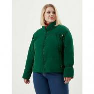 куртка-рубашка  , размер 46, зеленый Riches