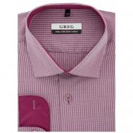 Рубашка , размер 174-184/45, красный Greg