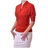Блуза  , размер S, красный TheDistinctive