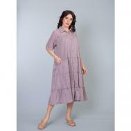 Платье размер XL, фиолетовый Индия