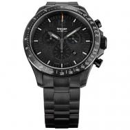Наручные часы  P67 professional Швейцарские TR_109466 с хронографом, черный Traser