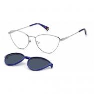 Солнцезащитные очки , для женщин, синий Polaroid