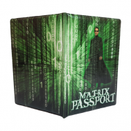 Обложка для паспорта , зеленый Филькина Грамота