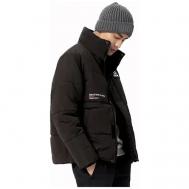куртка , демисезон/зима, карманы, утепленная, размер XL, черный KELME