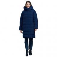 куртка   зимняя, силуэт прямой, подкладка, размер 36(46RU), синий MFIN