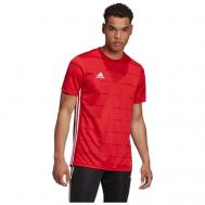 Футболка , размер S, красный Adidas