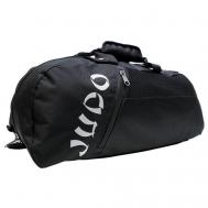 Сумка спортивная сумка-рюкзак , 37 л, 25х25х53 см, плечевой ремень, черный STAR FIGHT