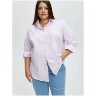 Рубашка  , размер 56-58EU / 62-64RU, розовый 4forms