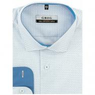 Рубашка , размер 174-184/38, белый Greg
