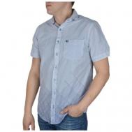Рубашка , размер 46/S, голубой Маэстро