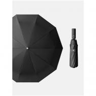 Смарт-зонт автомат, купол 106 см., 10 спиц, черный IBRICO
