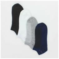 Мужские носки , 12 пар, укороченные, на 23 февраля, размер Универсальный, мультиколор Ассорти Товаров
