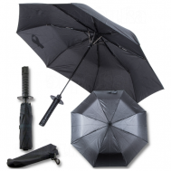 Зонт , полуавтомат, черный Эврика подарки и удивительные вещи