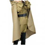 Детская военная форма плащ-палатка  костюмы Солдат 5083 Карнавалофф