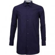 Рубашка , размер 50/L/178-186/41 ворот, фиолетовый Imperator