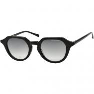 Солнцезащитные очки , круглые, с защитой от УФ, градиентные, черный KREUZBERGKINDER