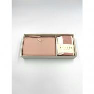 Кошелек Radley, натуральная кожа, гладкая фактура, на кнопках, отделения для карт и монет, подарочная упаковка, розовый Radley London