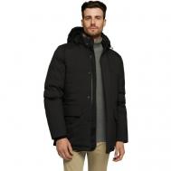 куртка , демисезон/зима, размер 48, черный Geox