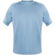 Футбольная футболка , размер S, голубой Ро-спорт